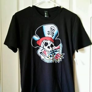 Sourpuss Men’s Spitting Pirate T Shirt